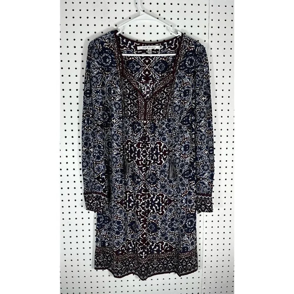 Max Studio boho mini dress